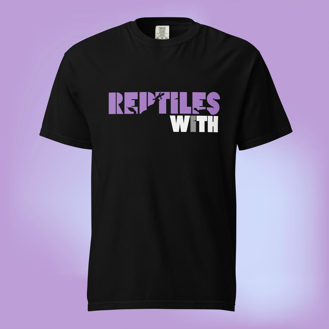 Reptiles With Podcast Variant Logo T Shirt
