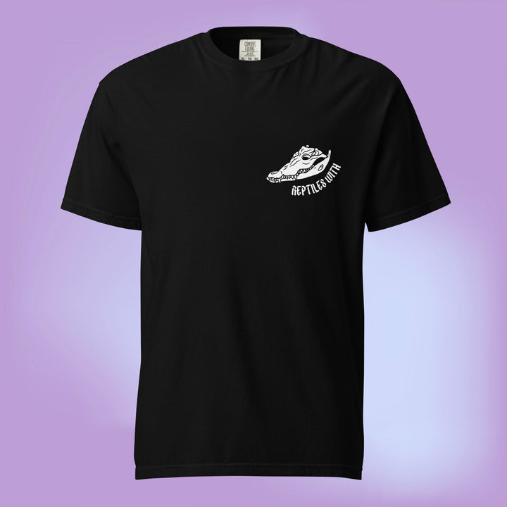 Reptiles With Croc Skull t-shirt