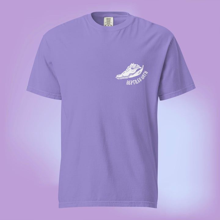 Reptiles With Croc Skull t-shirt